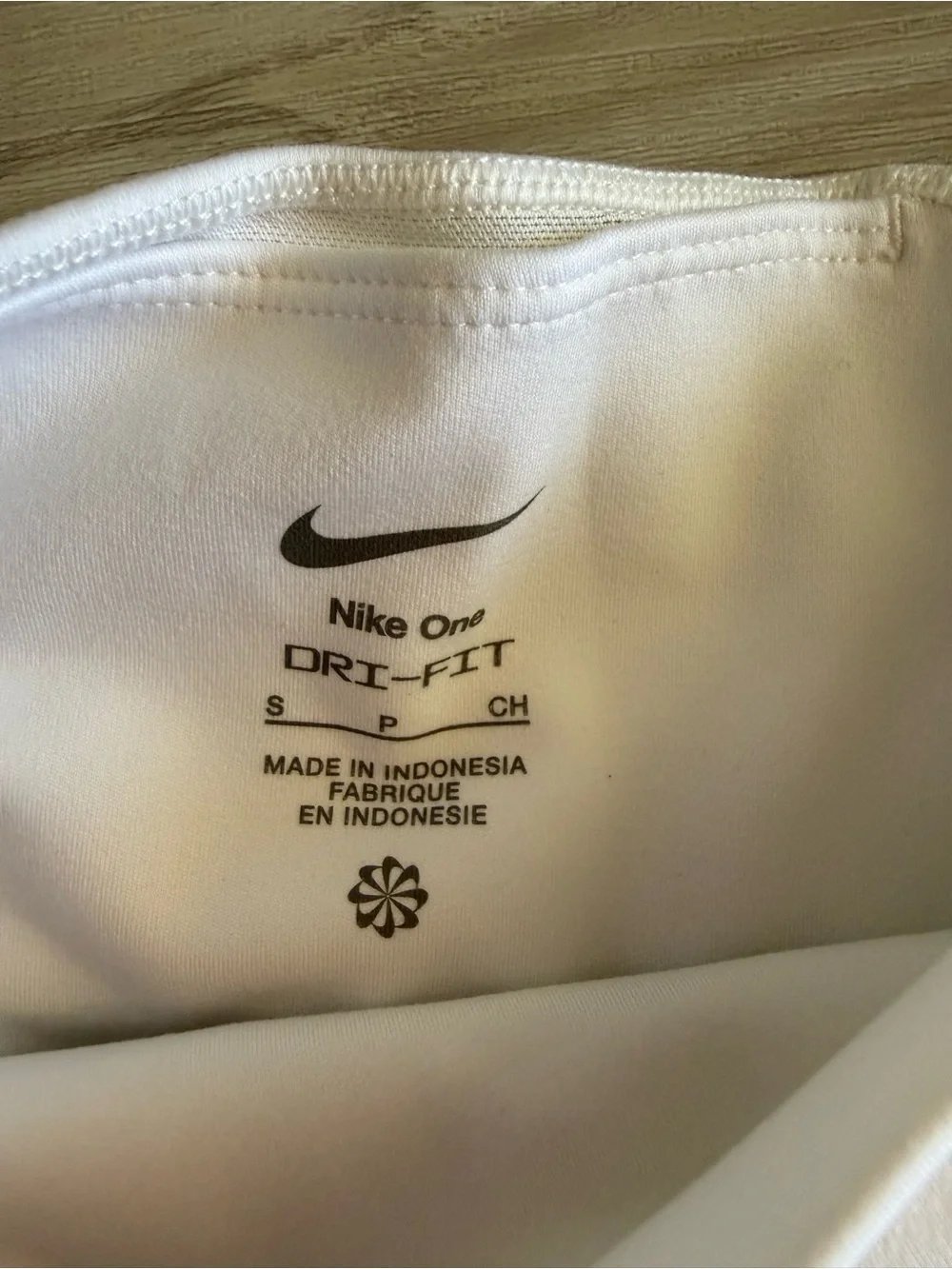 Nike One Dri-FIT Skirt White Small  NWT IN PACKAGE